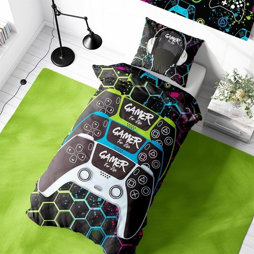 Copripiumino singolo gamer - copripiumino,
