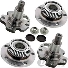 2x KIT CUSCINETTI RUOTA + PERNO ASSE POSTERIORE per AUDI A3 8L TT 8N VW BORA GOLF 4 BEETLE