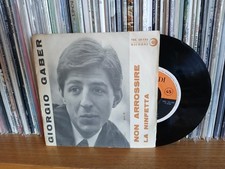 Giorgio Gaber - Non arrossire Vinile 45 giri, 7" Originale Ricordi (1962) Ottimo