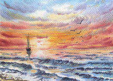 BARCA PESCATORE SOLITARIO