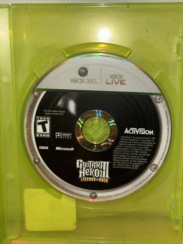Xbox 360 guitar hero legends - hero,