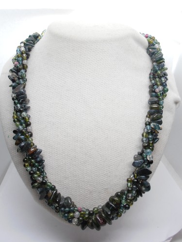 Collana con tormaline naturali - con,