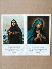 Lucia Mangano, Addolorata, Holy Card, San Giovanni La Punta