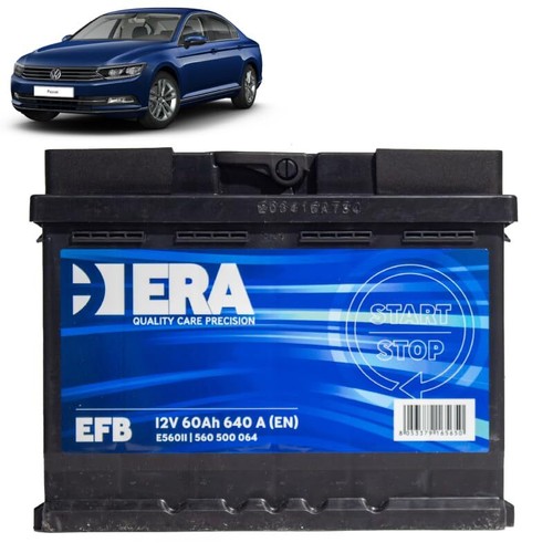 Generico batteria 60ah efb - 60ah, per