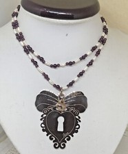 LUNGA COLLANA IN PERLINE DI