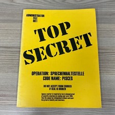 TOP SECRET INTRODUCTORY RPG