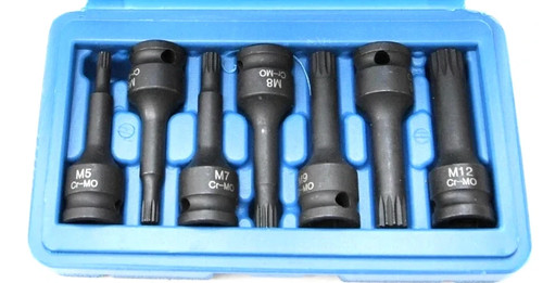 Set chiavi bussola impatto 8 - chiavi, 3/8
