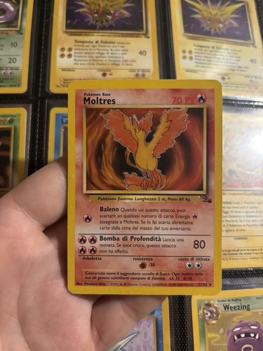 Moltres set fossil - fossil, rara