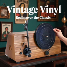 Giradischi verticale retrò