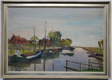 Dipinto olio paesaggio