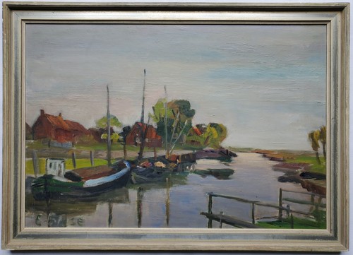 Dipinto olio paesaggio