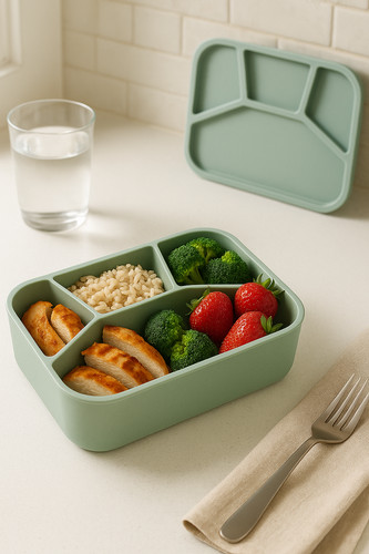 Bento lunch box - box, silicone