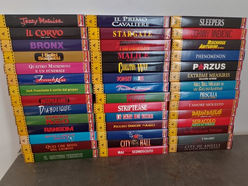 Blocco vhs anni 80 - , 80/90