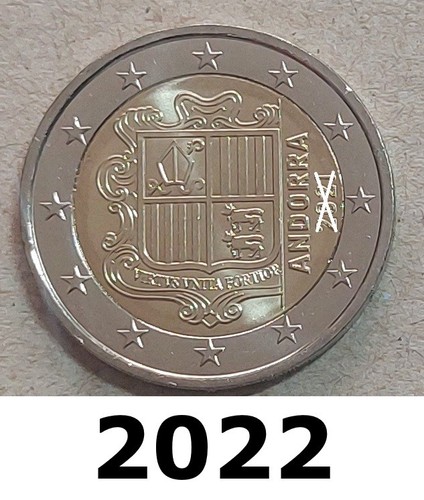 Andorra monete 2 euro - andorra,