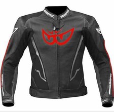 Giacca Moto Berik MotoGp Uomo Pelle Motociclista Corsa Sport Jacket