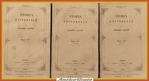 Storia universale del - storia, xv