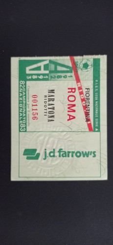 1982 ultras raro - ultras, biglietto