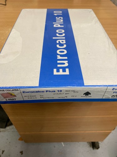 Fogli eurocalco pezzi ncr - fogli,