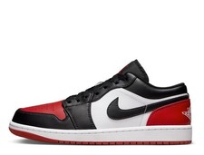 Nike Air Jordan 1 scarpe basse scarpe da ginnastica - UK9,5 EUR44,5 - 553558 161 - punta allevata 