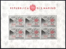SAN MARINO 1962 - Foglietto 24