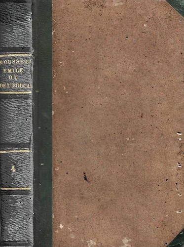 Emile éducation tome - emile,