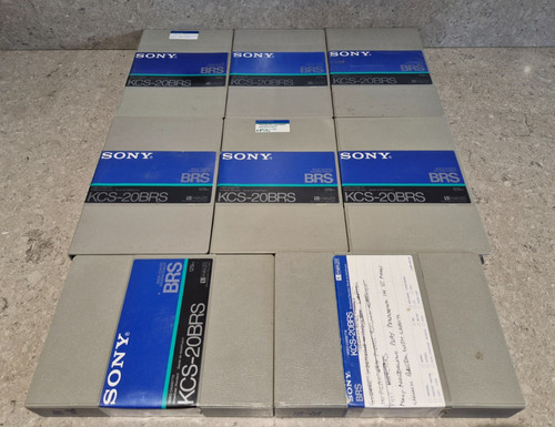 Videocassette standard sony - 8,