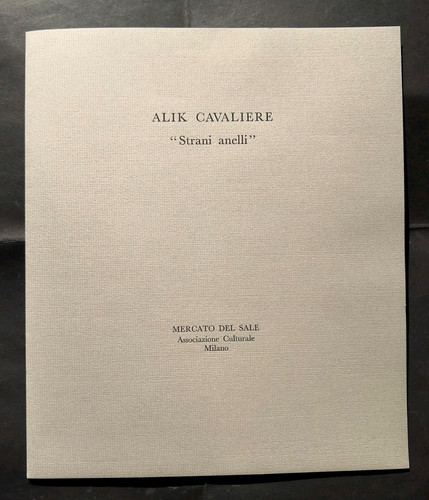 Alik cavaliere strani anelli - strani,
