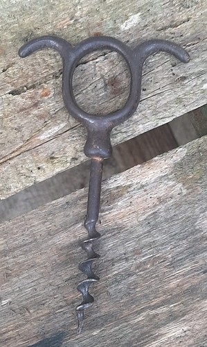 Ancien tire bouchon - ancien, doigts