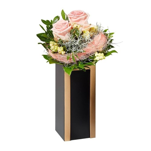 Elegante grabvase aus bronze - elegante,