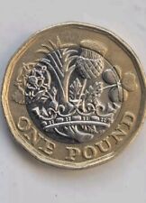 moneta rara One Pound sterlina