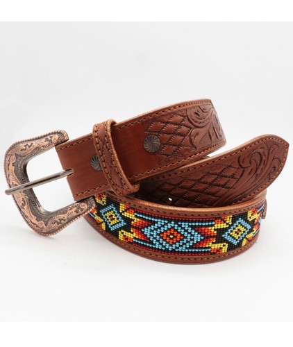 Cintura western cuoio con - cintura,