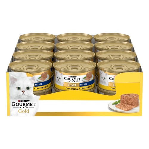 Gourmet gold cibo - cibo, umido