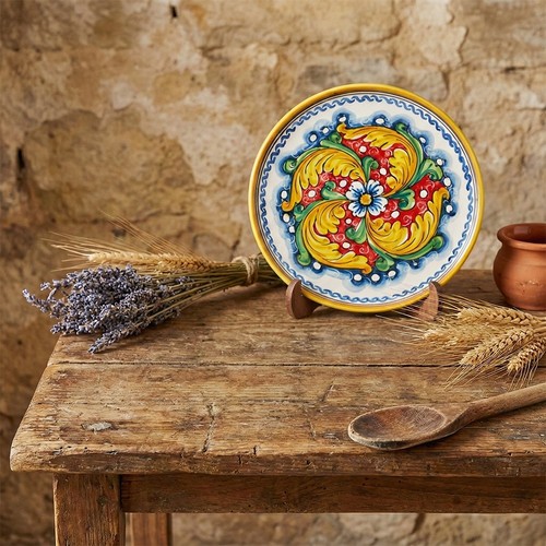 Piatto medio ceramica - piatto,