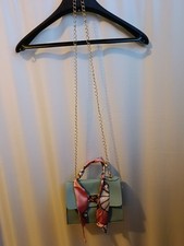 Borsetta Donna Tracolla colore Azzurra 