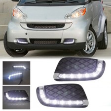 Per Benz Smart Fortwo W451 2008-2011 Luce di marcia diurna a LED auto DRL fendinebbia