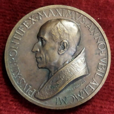 MEDAGLIA BRONZO - PIO XII