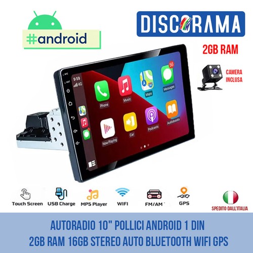 Autoradio pollici android - 10",