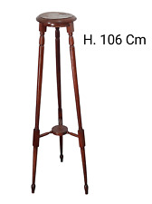Colonna in legno antica Porta vaso vintage Colonnina treppiedi 106 Cm USATA