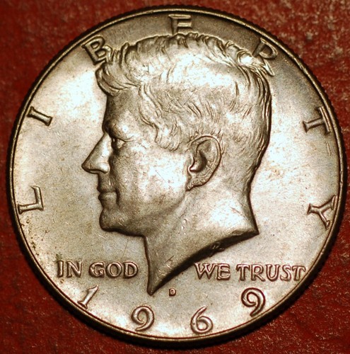 1969 stati uniti dollaro - uniti, 1/2