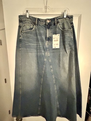 Gonna jeans zara nuova con - gonna,