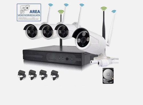 Kit videosorveglianza wireless - videosorveglianza,