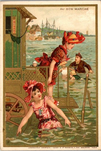 Chromos bon marche voir - marche,