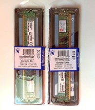 Kingston 4 GB KVR1333D3S9/4G Memorie RAM PER PC Desktop - Set di 2 Pezzi (8GB)
