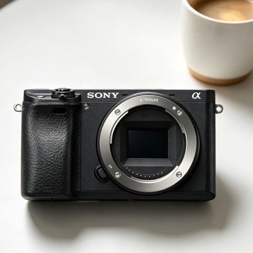 Sony alpha a6300 solo - sony, corpo
