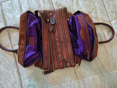 Borsa vera pelle marrone - borsa,