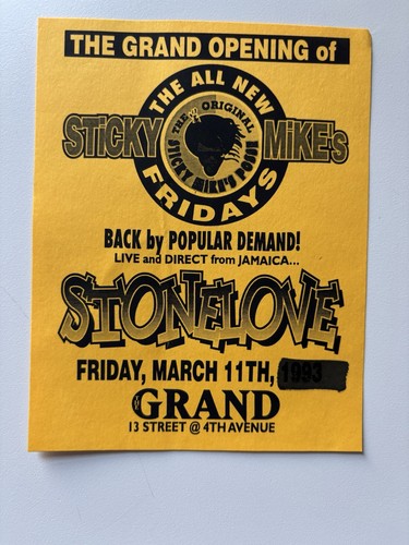 Vintage 1994 stone love - vintage, nyc