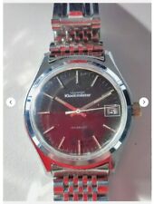 MARKER KLOCKMASTER DATE INCABLOC SWISS MADE 17 RUBINI BRACCIALATO 38mm