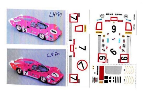 Decal ferrari 512s long - 512s,
