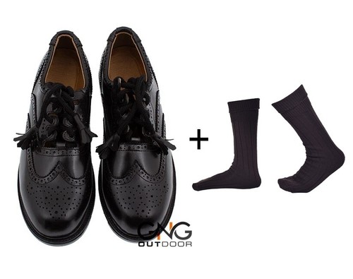 Scarpe scozzesi uomo nero - scarpe,