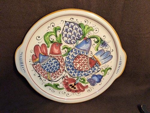 Piatto ceramica nova - nova, deruta